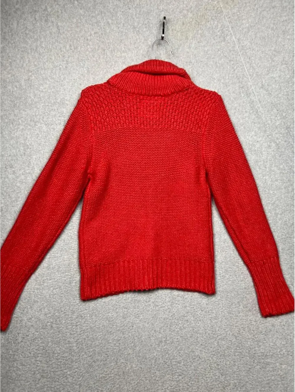 American Eagle Womens Knit Wool Blend Cardigan Sweater Grandma Casual L Rabbit